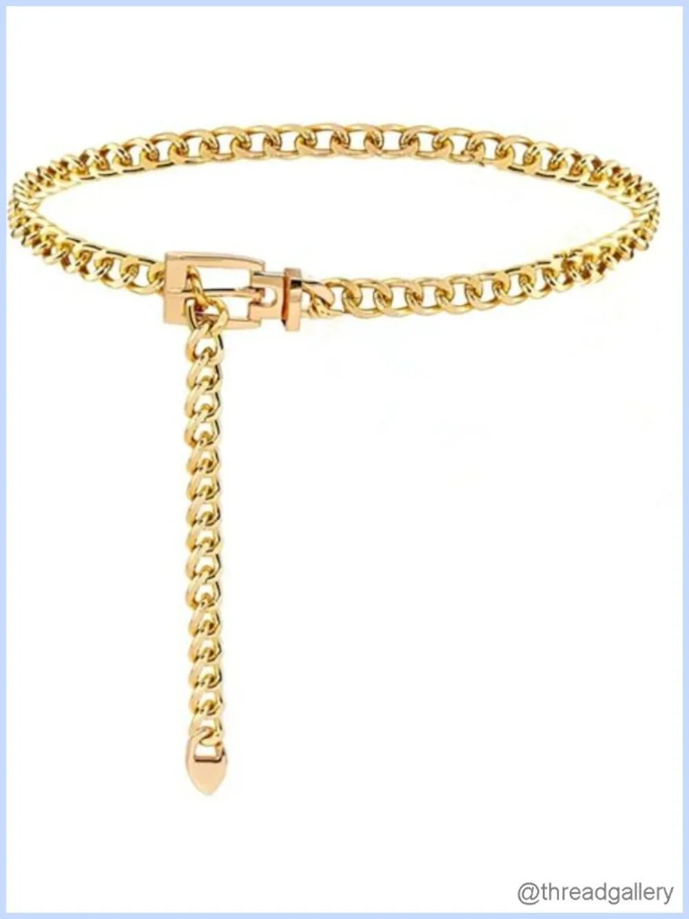 Metal Waist Chain Belt Adjustable Body Belly Jewelry Coin Pendant